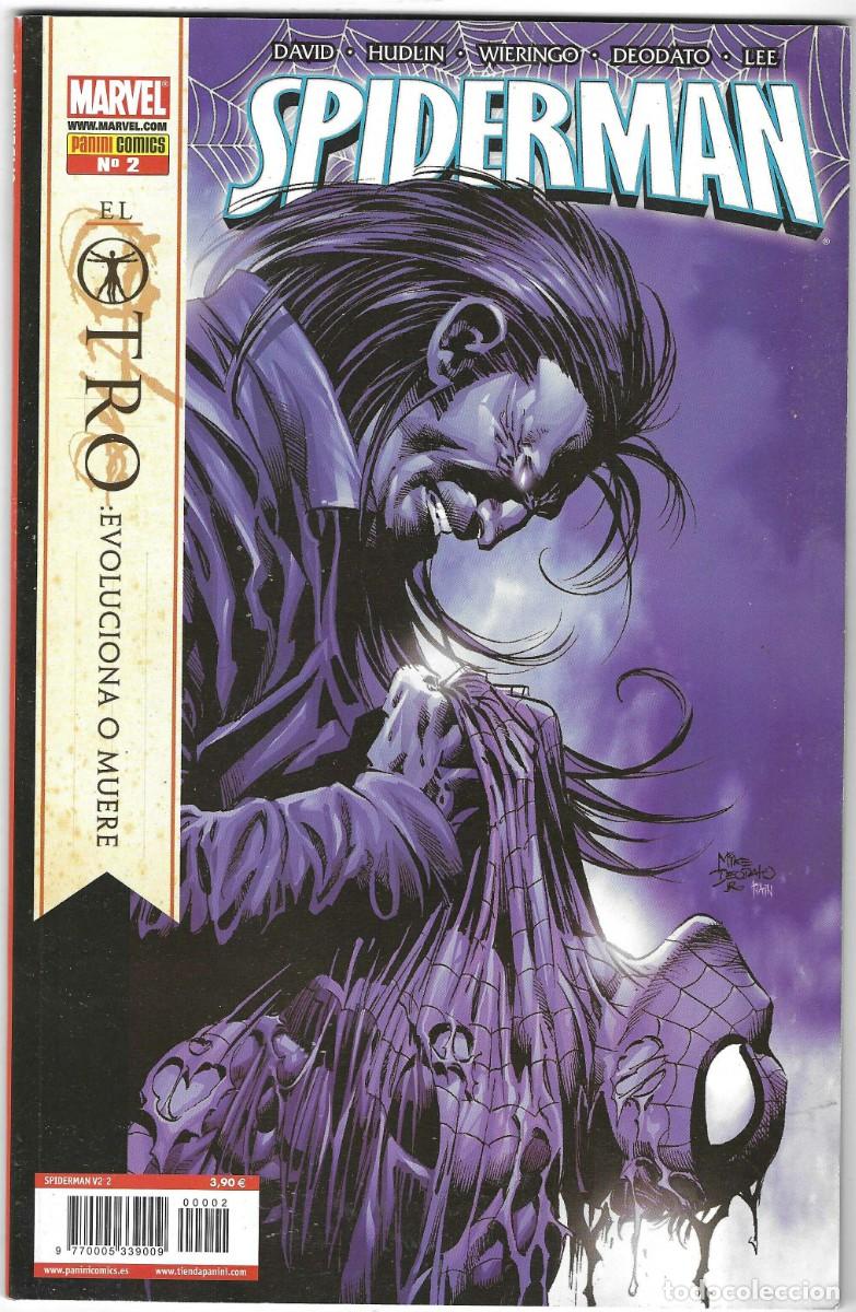 C&oacute;mics: PANINI -- SPIDERMAN -- N&ordm; 2 EL TRO : EVOLUCIOA O MUERE - Foto 1