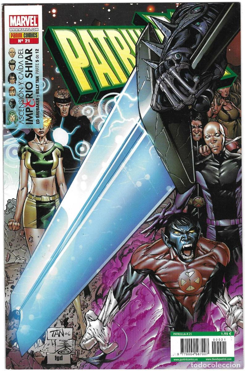 C&oacute;mics: PANINI -- PATRULLA X -- N&ordm; 21 - Foto 1