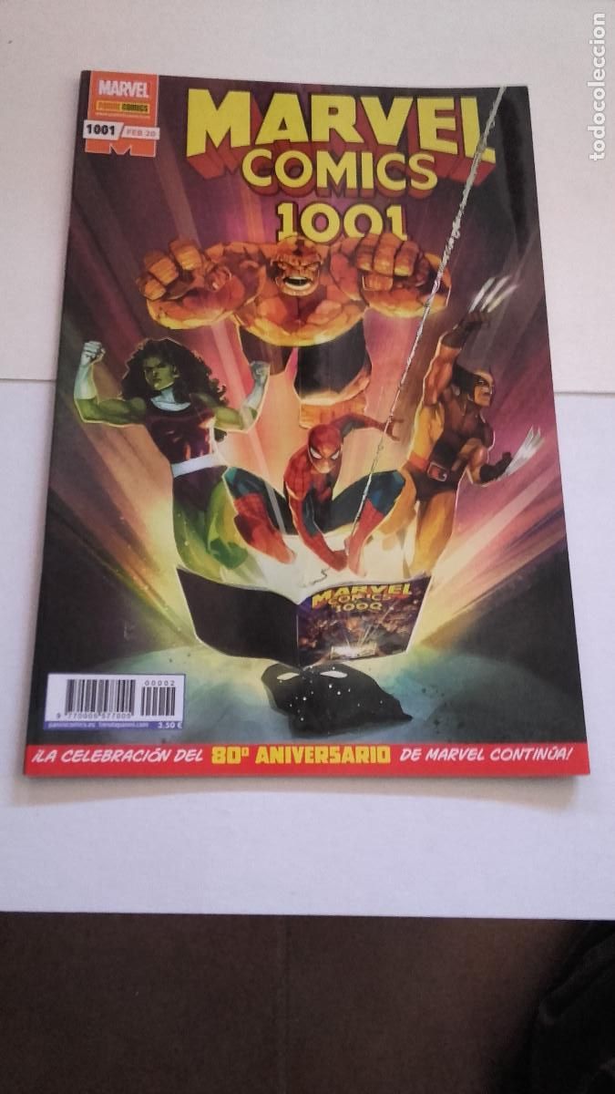 C&oacute;mics: MARVEL COMICS 1001 - 80&ordm; ANIVERSARIO DE MARVEL - PANINI - Foto 1