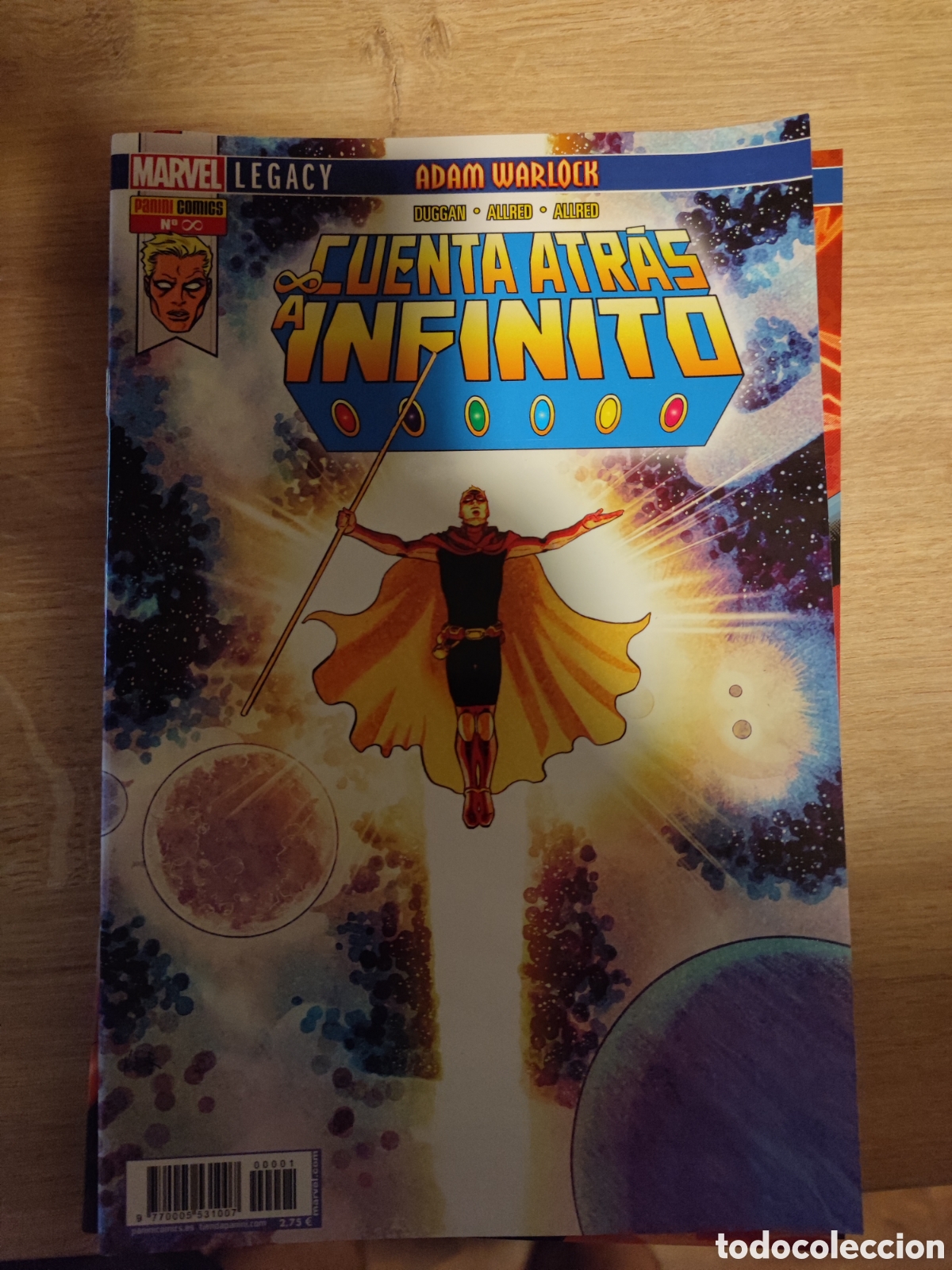C&oacute;mics: Cuenta atr&aacute;s a infinito. Infinito, 0 a 5. Grapa - Foto 1