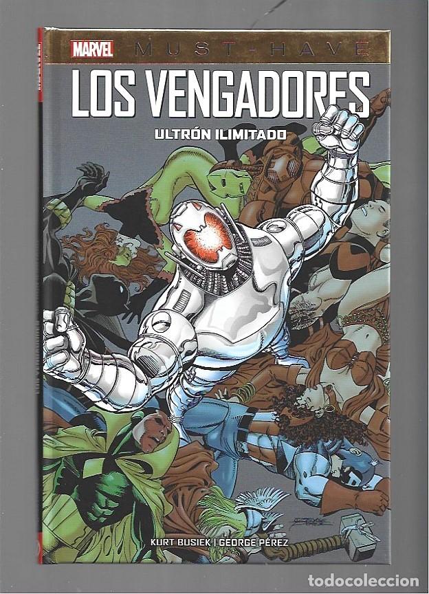 C&oacute;mics: Los Vengadores : Ultr&oacute;n ilimitado, 2022, Panini, impecable - Foto 1