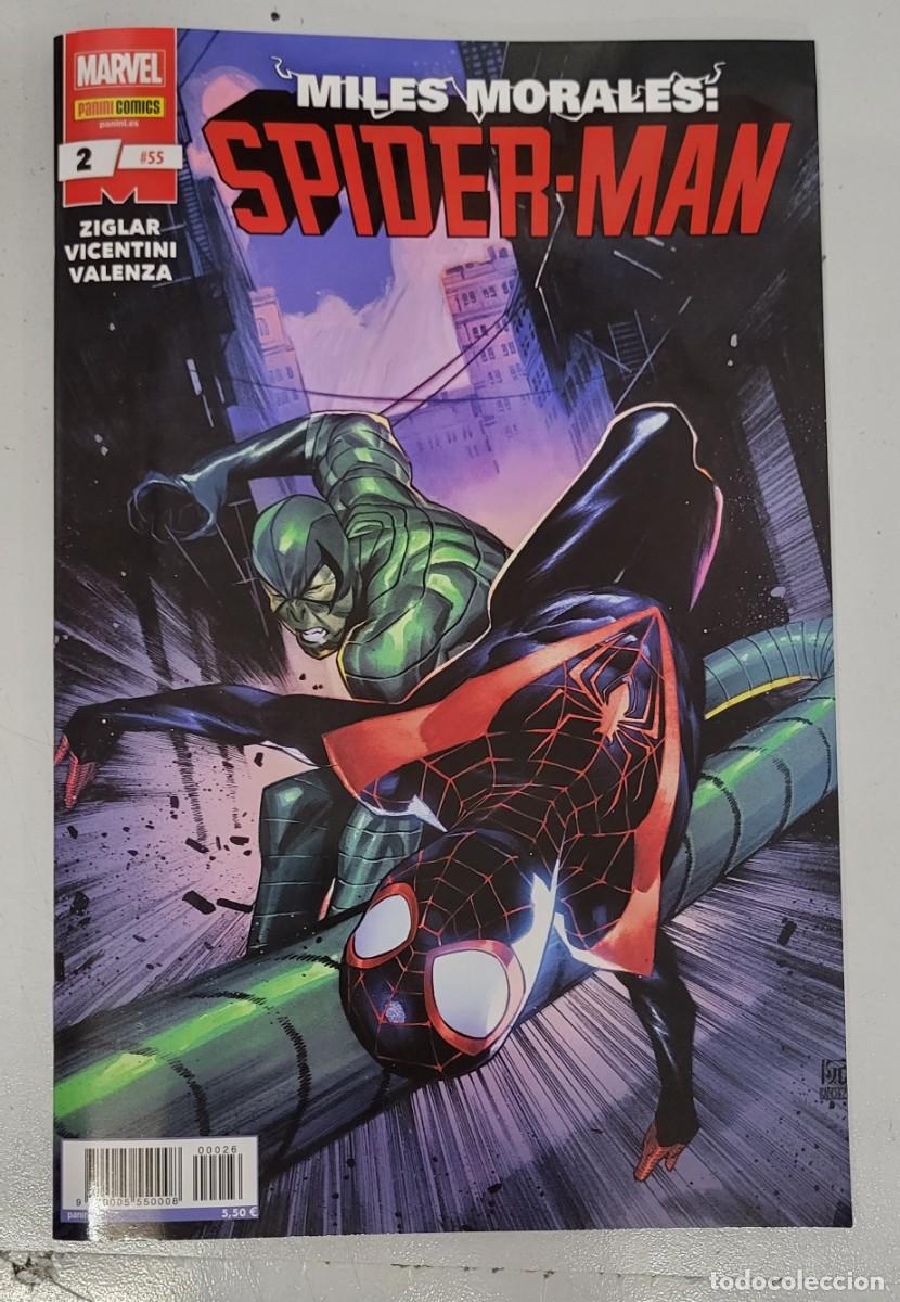 C&oacute;mics: MILES MORALES SPIDER-MAN N&ordm; 2 / 55 / MARVEL - PANINI - Foto 1