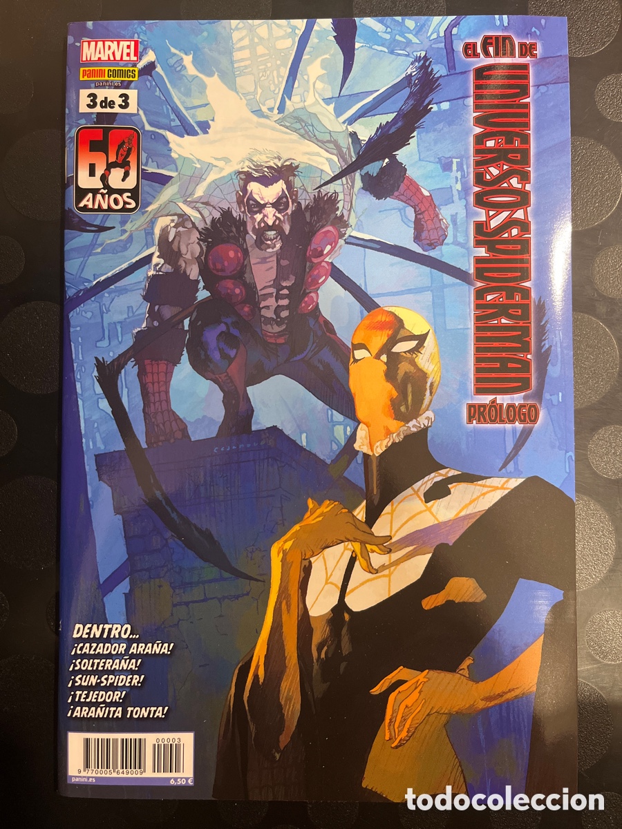 C&oacute;mics: EL FIN DEL UNIVERSO SPIDERMAN N.3 PR&Oacute;LOGO ( 2022/&hellip; ) - Foto 1