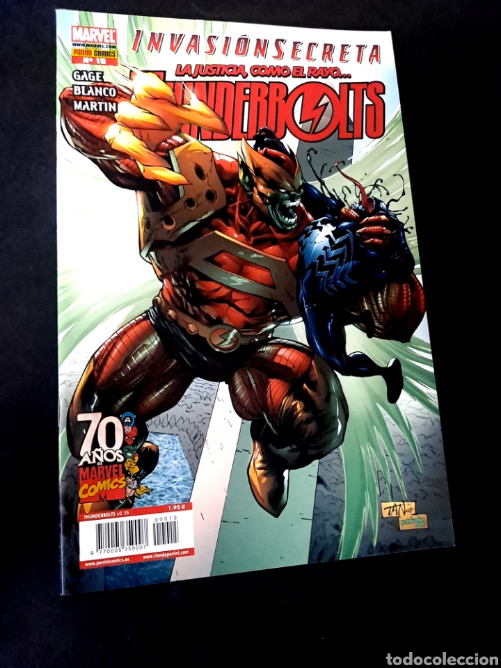 C&oacute;mics: DE KIOSCO THUNDERBOLTS 15 VOL.2 PANINI COMICS GRAPA - Foto 1