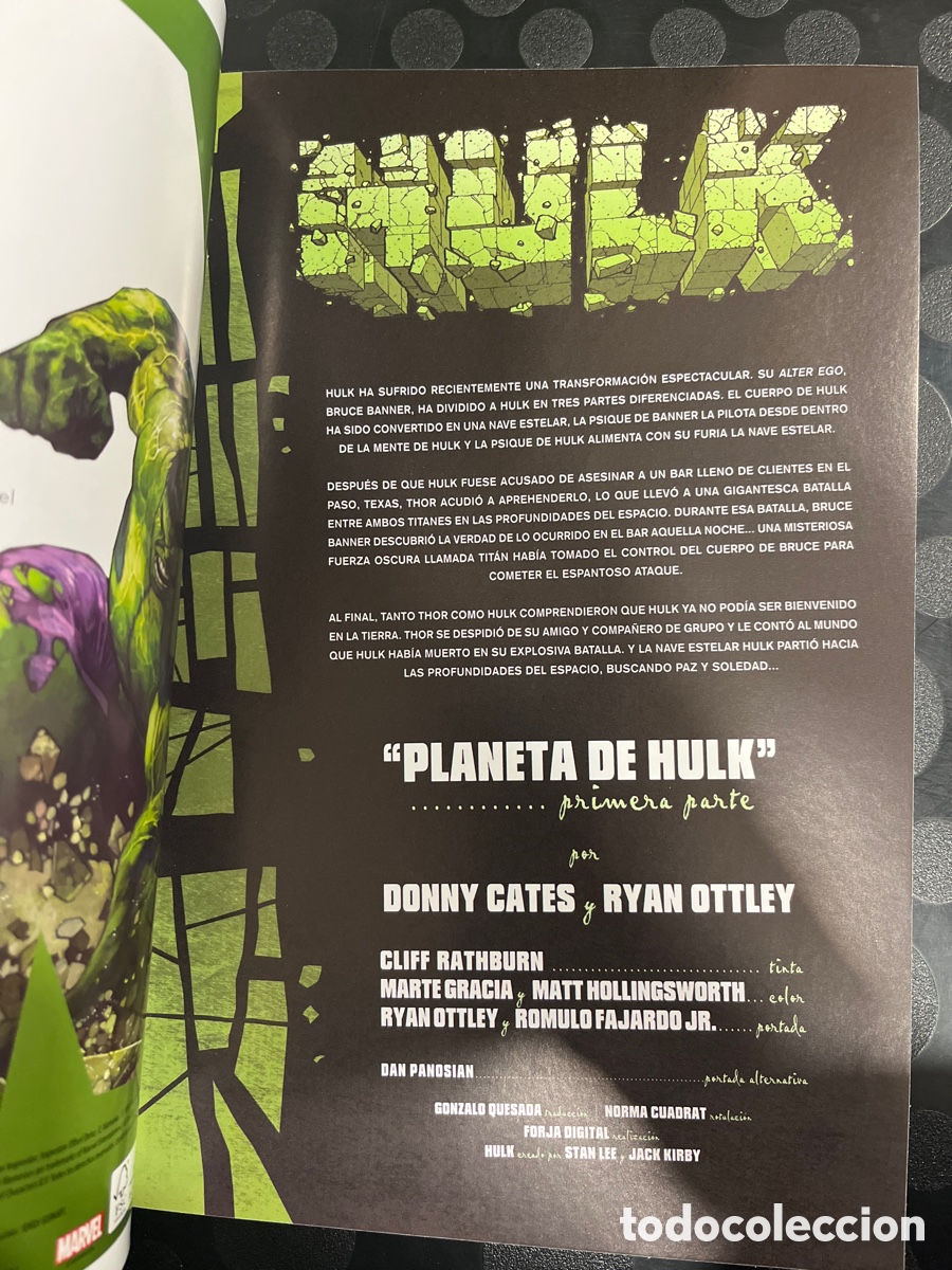 C&oacute;mics: HULK VOL.2 N.124 / 9 PLANETA HULK ( 2012/&hellip; ) - Foto 3