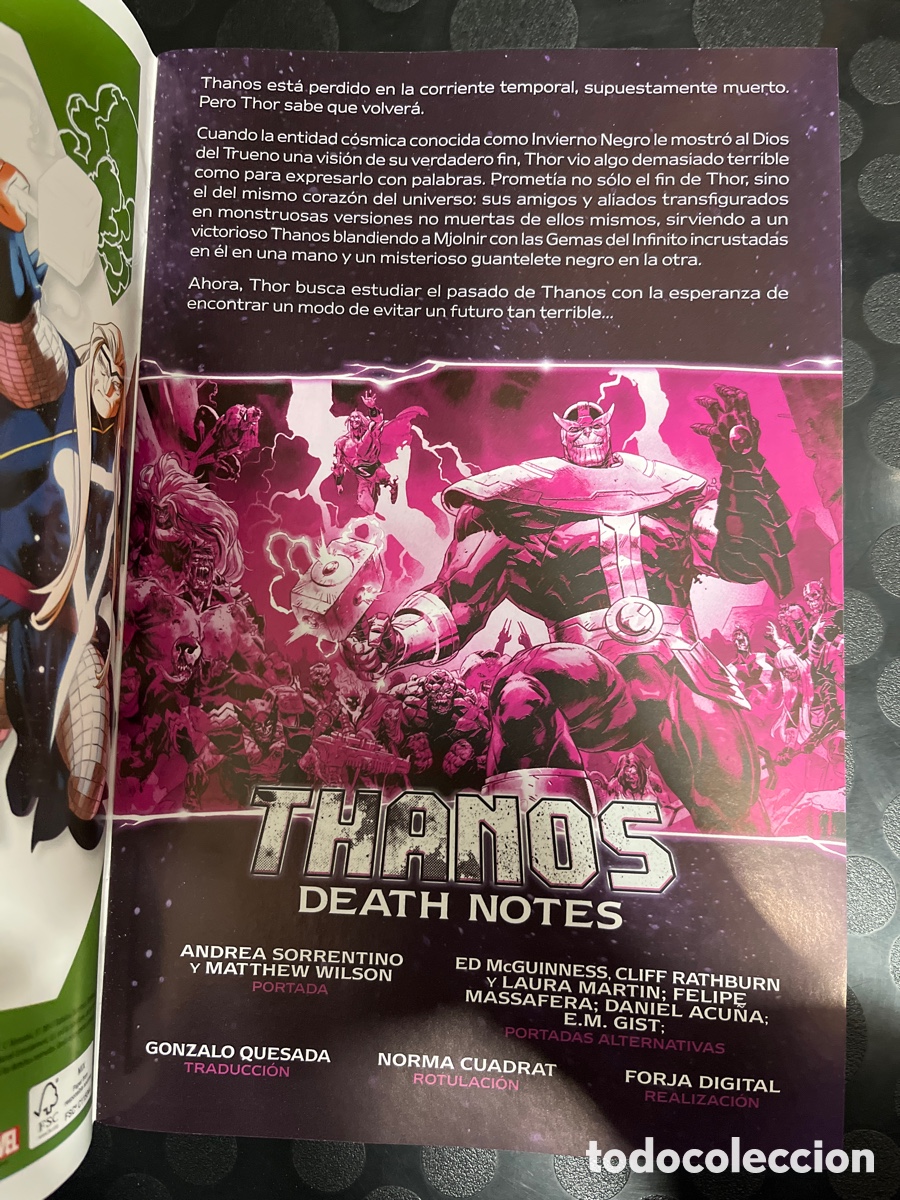 C&oacute;mics: THANOS : DEATH NOTES ESPECIAL ( 2023 ) - Foto 3