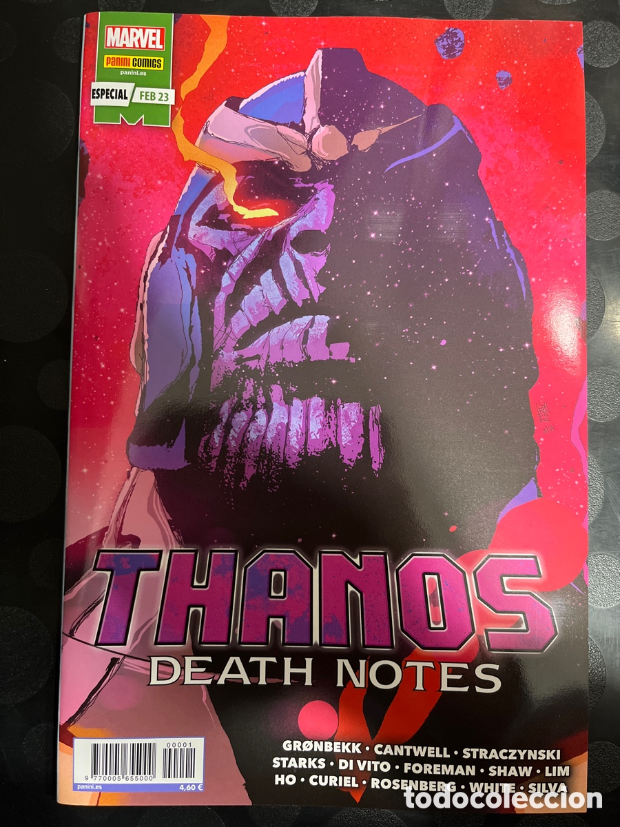 C&oacute;mics: THANOS : DEATH NOTES ESPECIAL ( 2023 ) - Foto 1