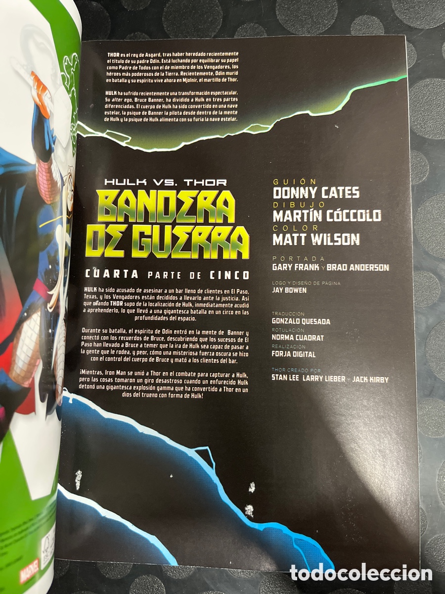 C&oacute;mics: THOR N.133 / 26 BANDERA DE GUERRA : CUARTA PARTE ( 2011/&hellip; ) - Foto 3