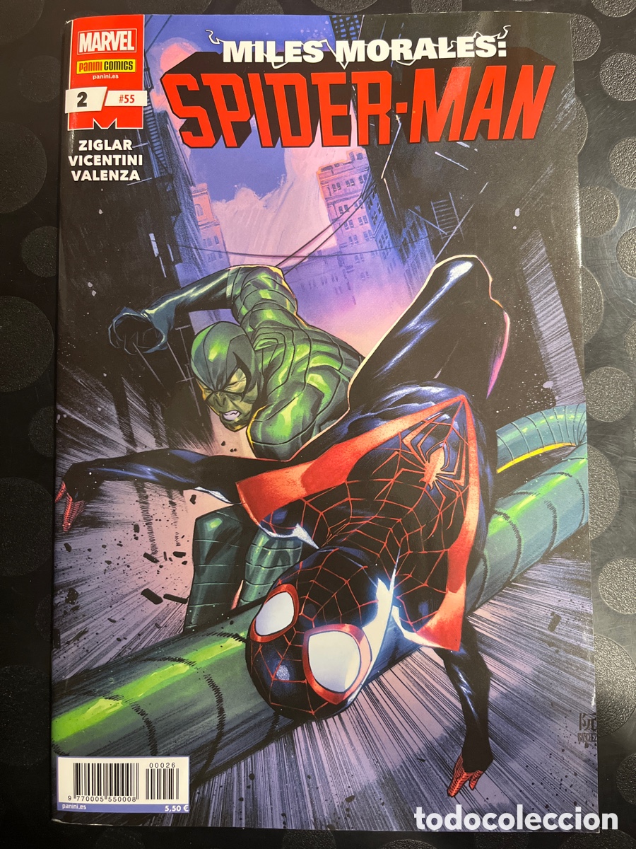 Fumetti: MILES MORALES : SPIDERMAN N.55 / 2 LA PRUEBA DE LA ARAÑA ( 2016/… )