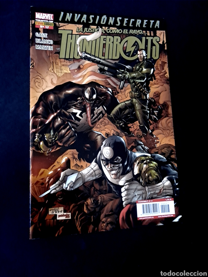 C&oacute;mics: EXCELENTE ESTADO THUNDERBOLTS 17 PANINI COMICS GRAPA - Foto 1