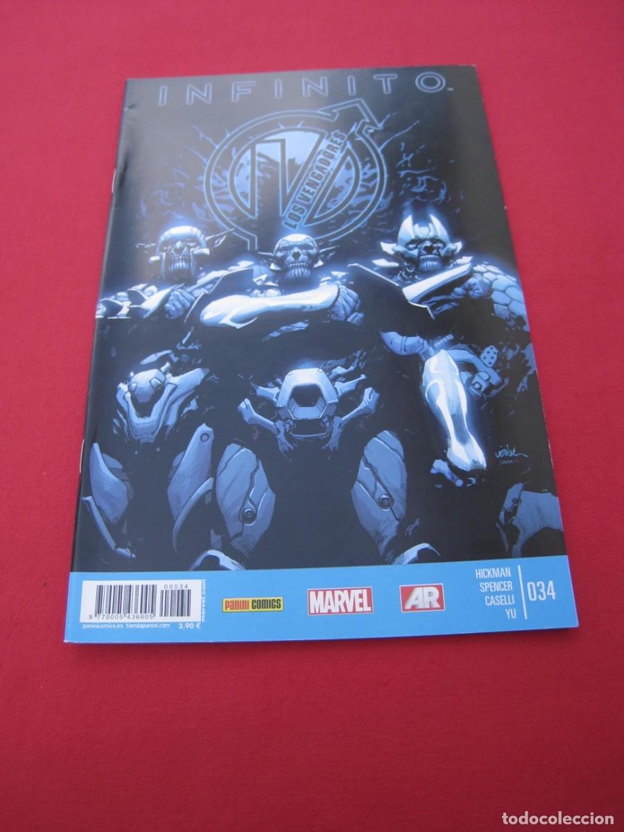 C&oacute;mics: LOS VENGADORES - INFINITO - N&ordm; 34 - PANINI. - Foto 1
