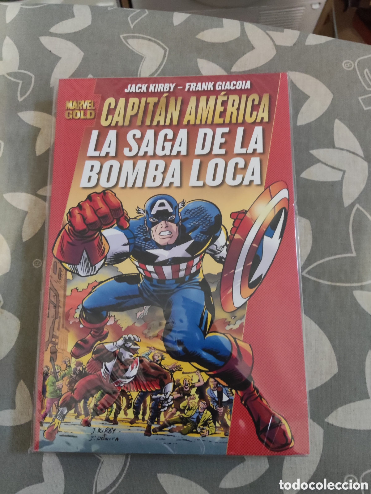 C&oacute;mics: Marvel gold Panini capit&aacute;n am&eacute;rica la saga de la bomba loca - Foto 1