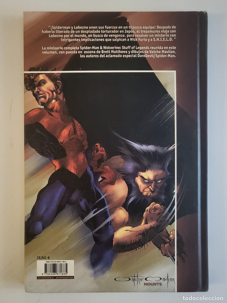 C&oacute;mics: Spiderman / Lobezno. La materia de las leyendas - Foto 2