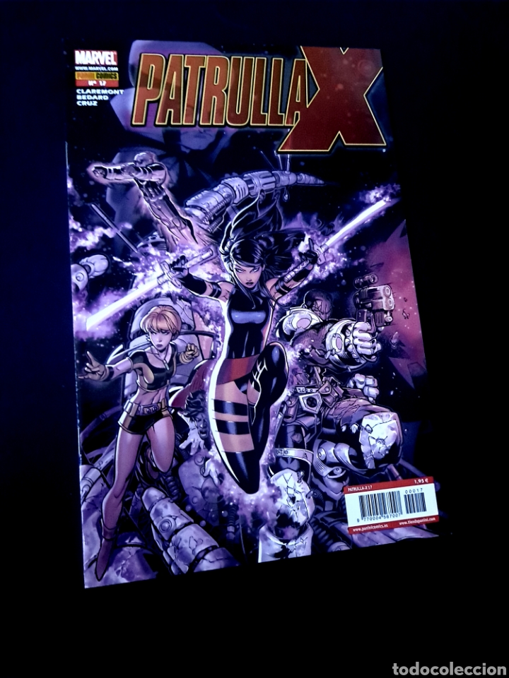 C&oacute;mics: EXCELENTE ESTADO PATRULLA X 17 PANINI COMICS GRAPA - Foto 1