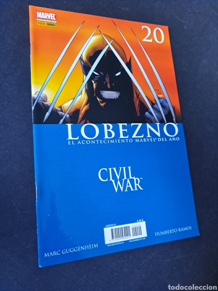 C&oacute;mics: CASI EXCELENTE ESTADO LOBEZNO 20 PANINI COMICS GRAPA - Foto 1