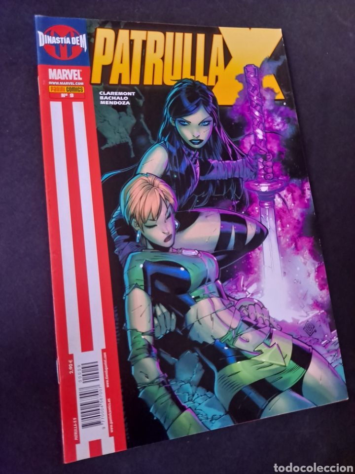 C&oacute;mics: EXCELENTE ESTADO PATRULLA X 9 PANINI COMICS GRAPA - Foto 1