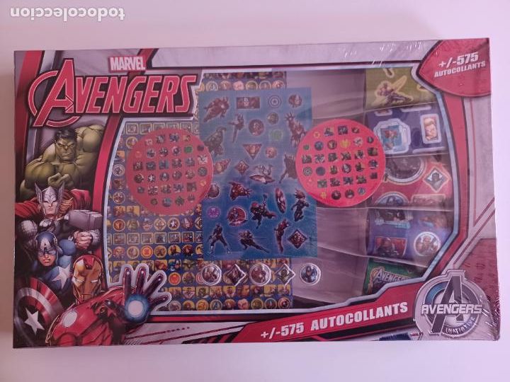 C&oacute;mics: MARVEL AVENGERS CAJA DE ADHESIVOS - Foto 1
