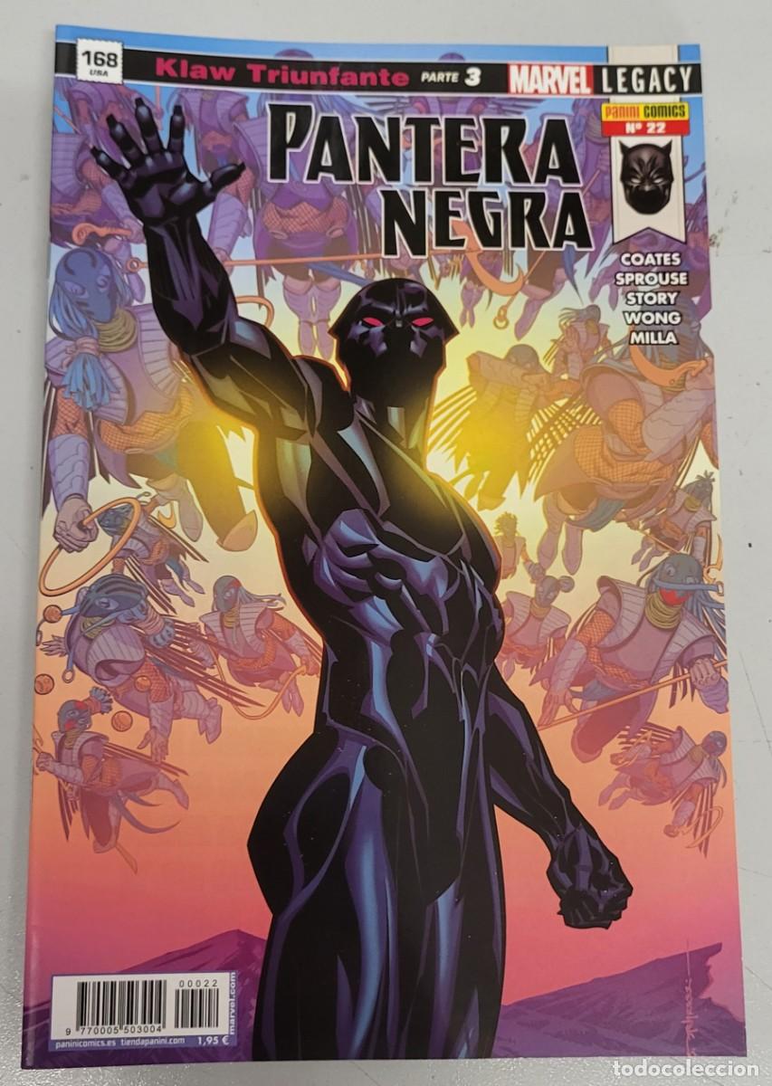 C&oacute;mics: PANTERA NEGRA N&ordm; 22 / TA-NEHISI COATES / MARVEL - PANINI - Foto 1