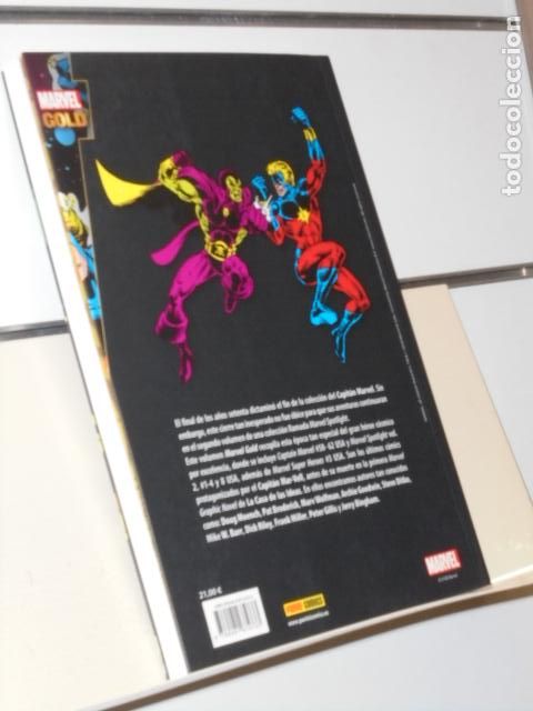 C&oacute;mics: MARVEL GOLD CAPITAN MARVEL LA TORMENTA DE SATURNO - PANINI OFERTA - Foto 2