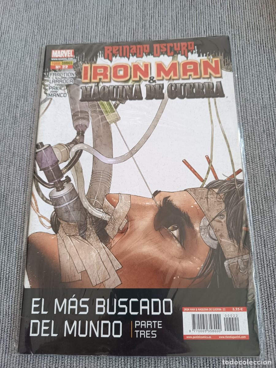 C&oacute;mics: Iron Man & M&aacute;quina de Guerra n&uacute;m. 22 - Foto 1