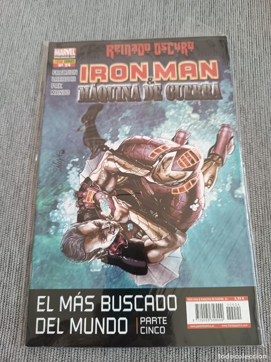 C&oacute;mics: Iron Man & M&aacute;quina de Guerra n&uacute;m. 24 - Foto 1