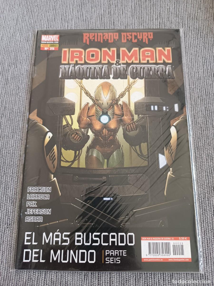 C&oacute;mics: Iron Man & M&aacute;quina de Guerra n&uacute;m. 25 - Foto 1