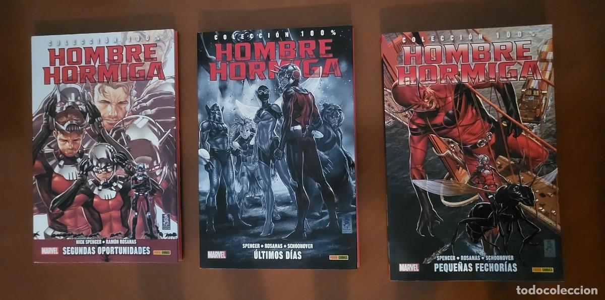 C&oacute;mics: Pack 100% Marvel. Hombre Hormiga. 3 tomos. - Foto 1