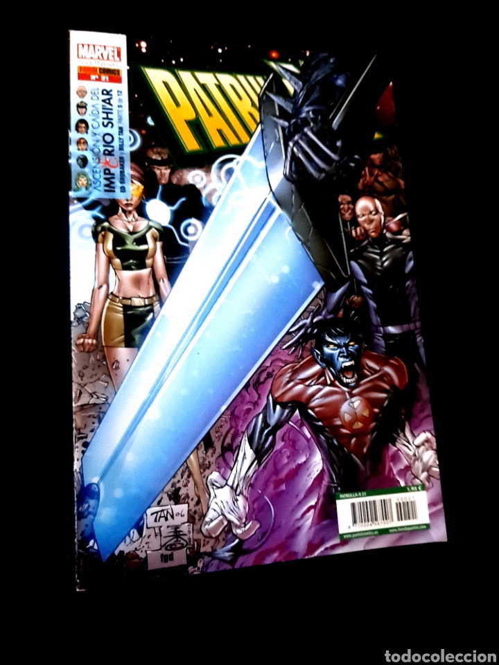 C&oacute;mics: EXCELENTE ESTADO PATRULLA X 21 PANINI COMICS GRAPA - Foto 1