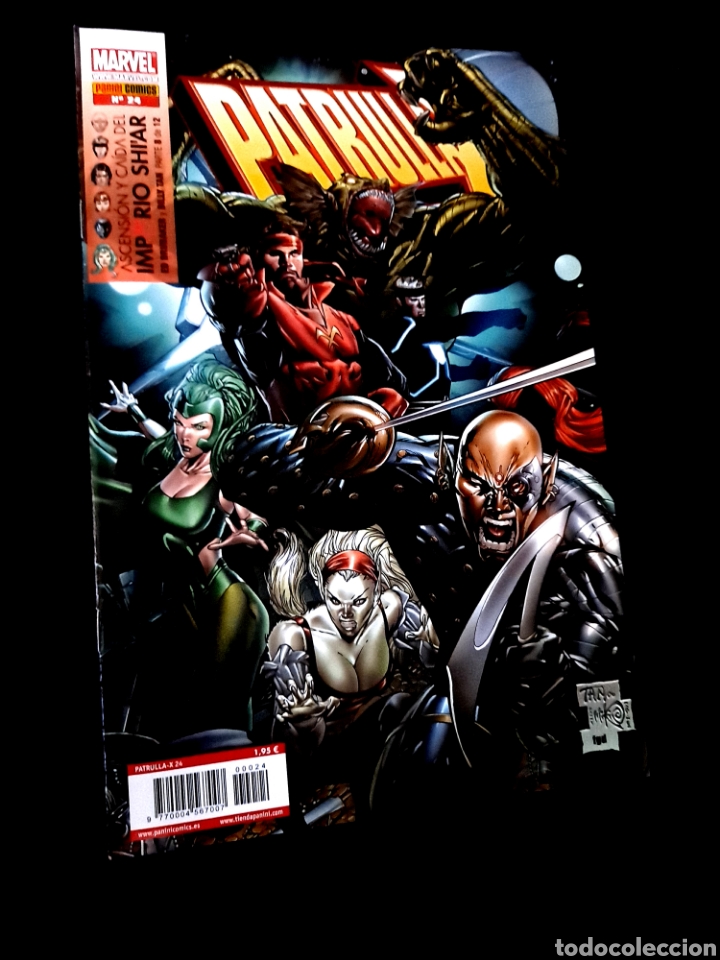 C&oacute;mics: EXCELENTE ESTADO PATRULLA X 24 PANINI COMICS GRAPA - Foto 1