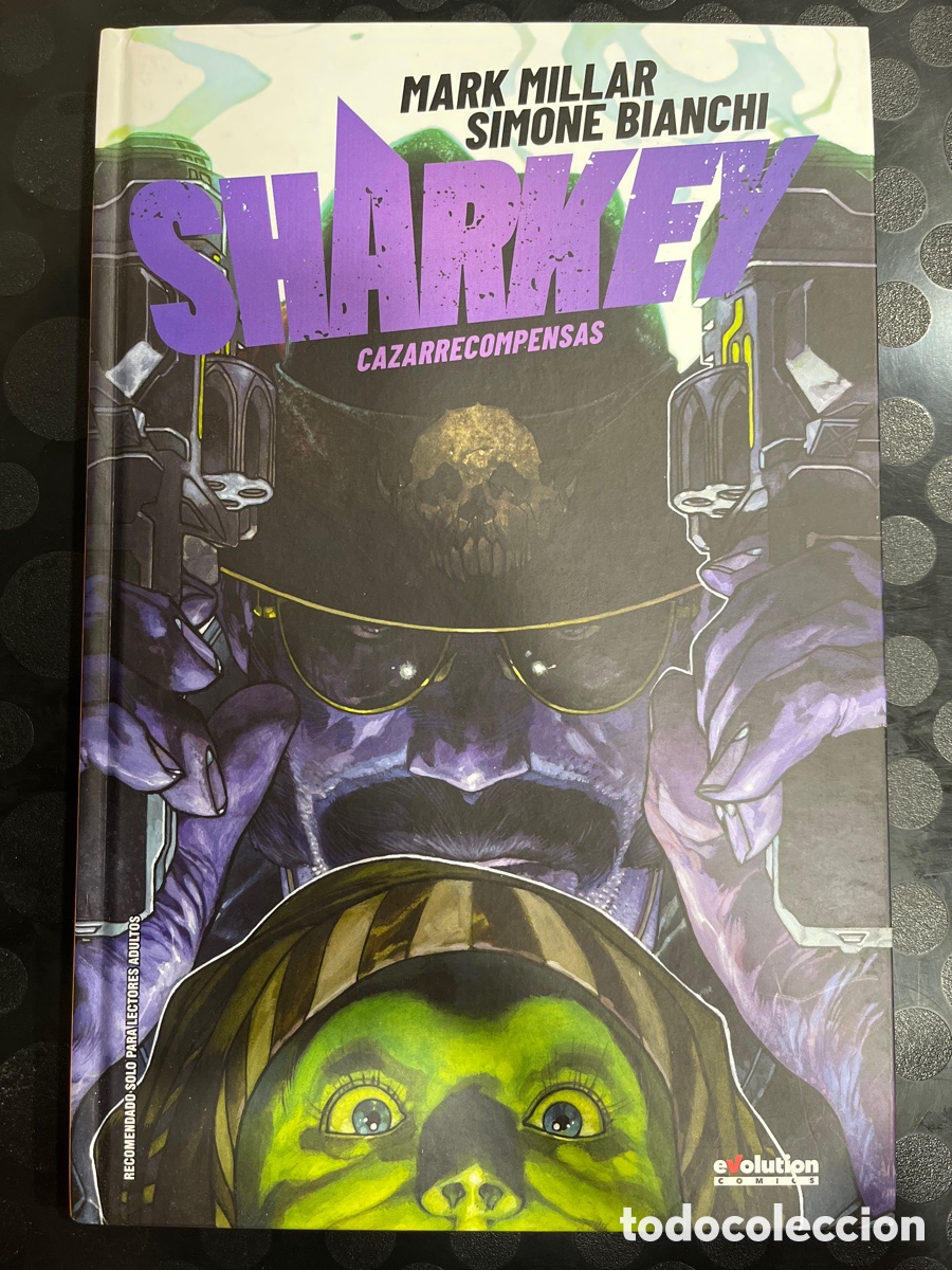 C&oacute;mics: SHARKEY : CAZARRECOMPENSAS de MARK MILLAR y SIMONE BIANCHI EVOLUTION NETFLIX ( 2020 ) - Foto 1