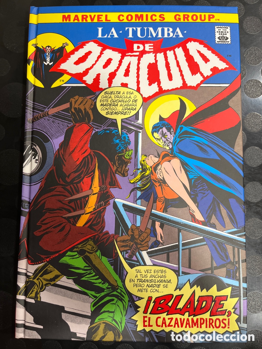 C&oacute;mics: BIBLIOTECA LA TUMBA DE DR&Aacute;CULA VOL.2 BLADE EL CAZAVAMPIROS ( 2020/2021 )