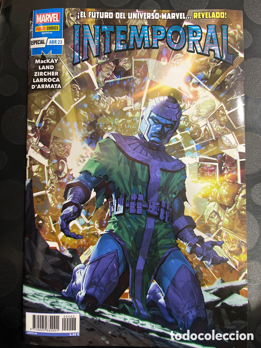 C&oacute;mics: INTEMPORAL ESPECIAL : EL FUTURO DEL UNIVERSO MARVEL REVELADO KANG ( 2022 )