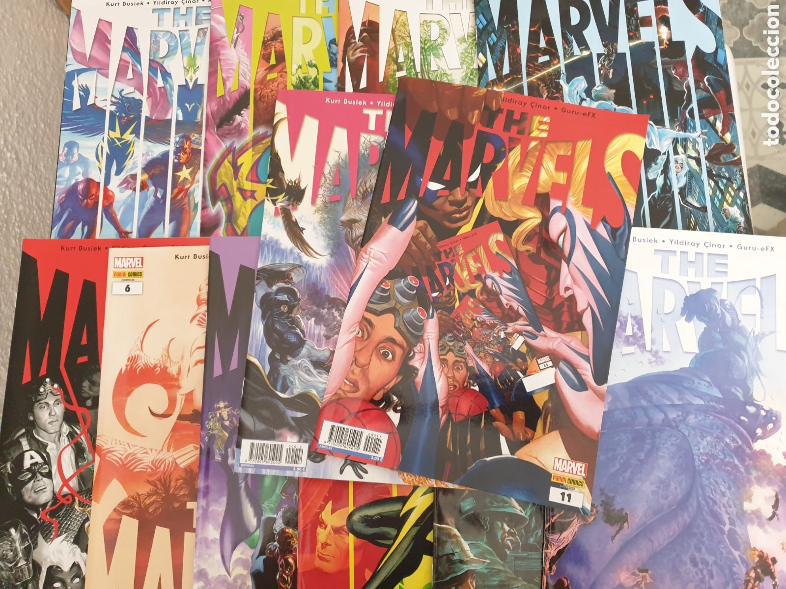C&oacute;mics: THE MARVELS. COMPLETA 12 N&Uacute;MEROS. - Foto 1