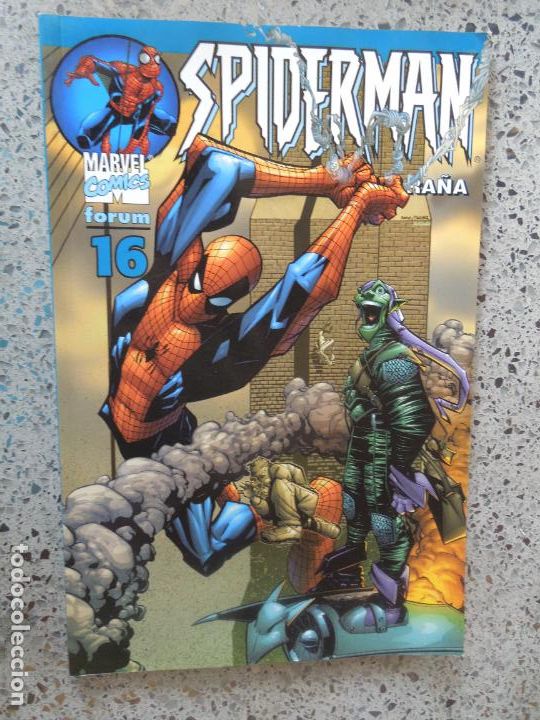 C&oacute;mics: SPIDERMAN N&ordm; 16 - EL HOMBRE ARA&Ntilde;A - MARVEL COMICS FORUM -2002 - Foto 1