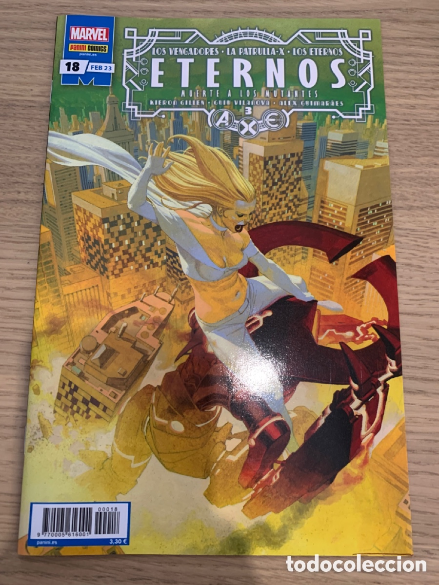 C&oacute;mics: Eternos 18 (grapa) - Gillen, Vilanova, Guimar&agrave;es - Panini / Marvel - Foto 1