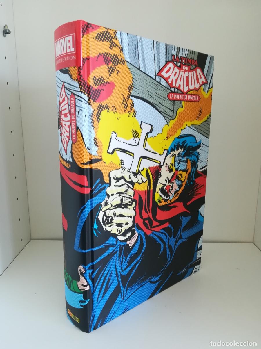 C&oacute;mics: LA TUMBA DE DRACULA LA MUERTE DE DRACULA MARVEL LIMITED EDITION - MLE - Foto 2