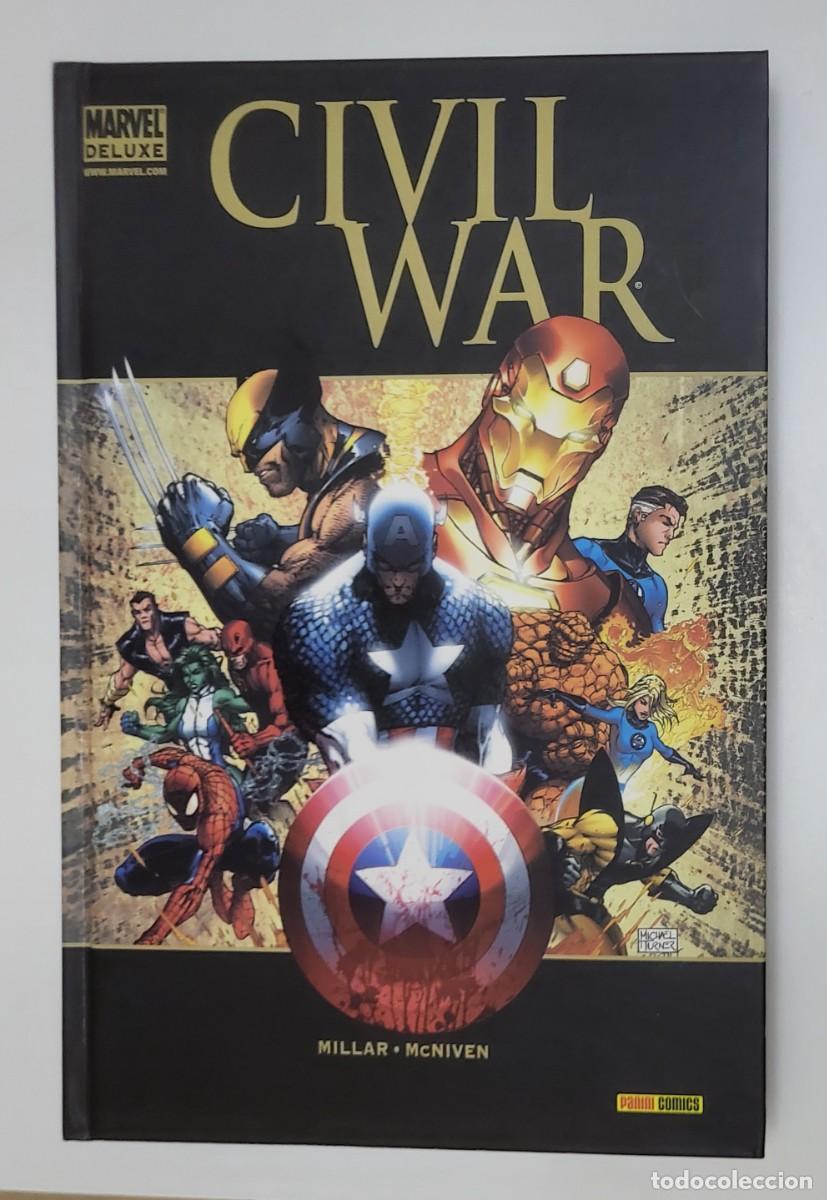 C&oacute;mics: Marvel Deluxe. Civil War