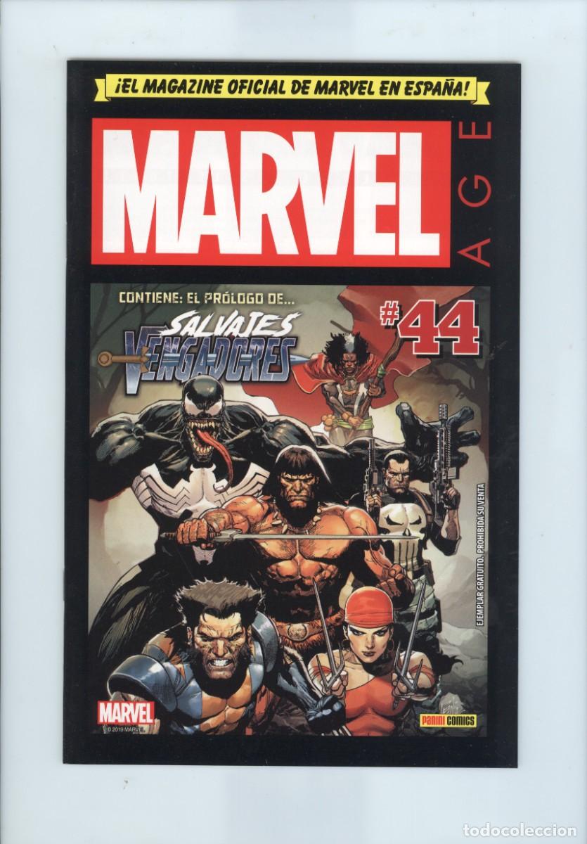 Comics: Panini. Marvel age. Magazine oficial en Espa&ntilde;a. 44.