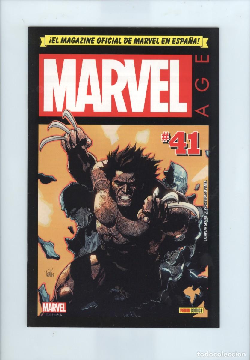 Comics: Panini. Marvel age. Magazine oficial en Espa&ntilde;a. 41