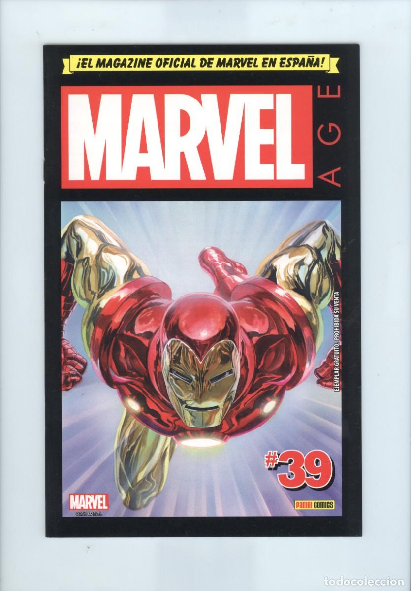 Comics: Panini. Marvel age. Magazine oficial en Espa&ntilde;a. 39