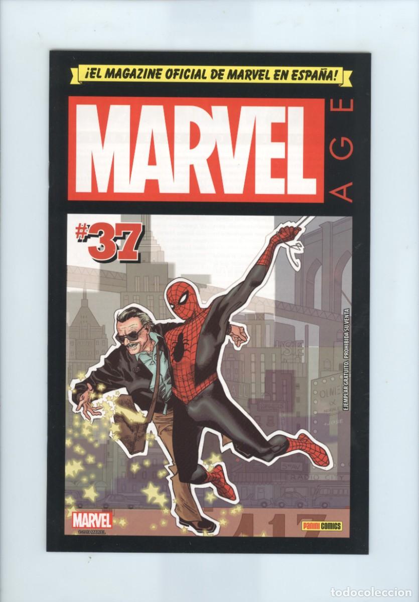Comics: Panini. Marvel age. Magazine oficial en Espa&ntilde;a. 37