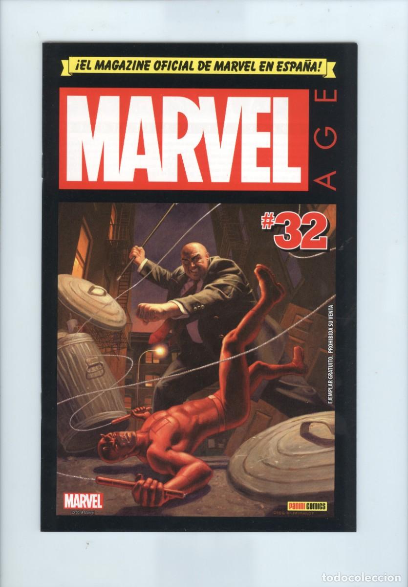 Comics: Panini. Marvel age. Magazine oficial en Espa&ntilde;a. 32