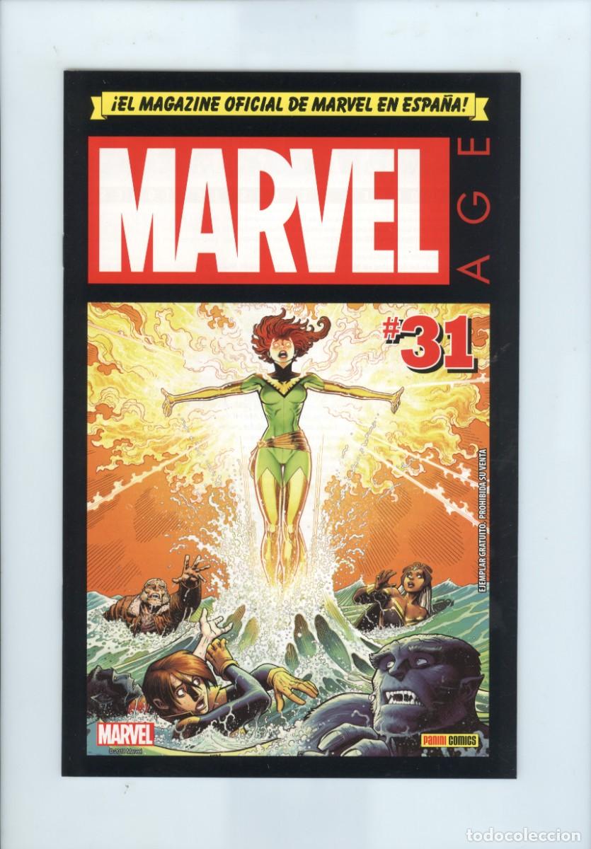 Fumetti: Panini. Marvel age. Magazine oficial en Espa&ntilde;a. 31