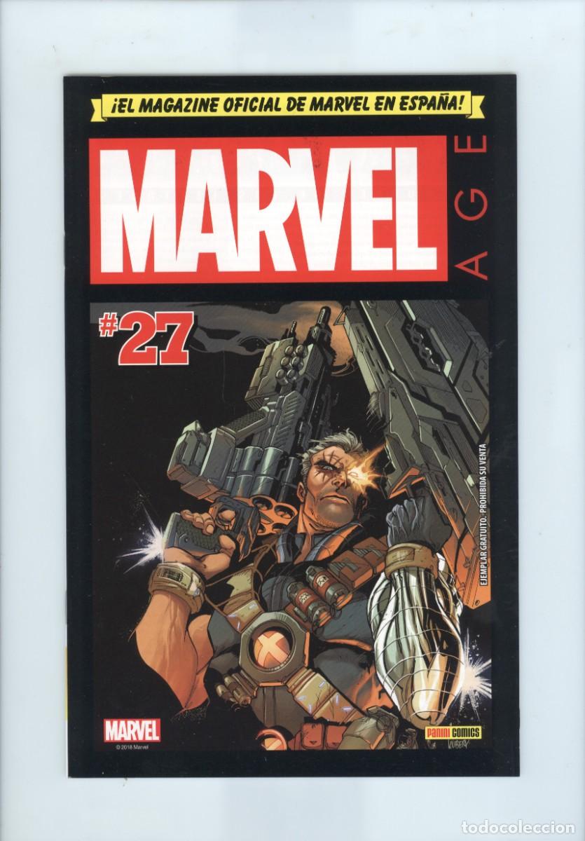 C&oacute;mics: Panini. Marvel age. Magazine oficial en Espa&ntilde;a. 27 - Foto 1