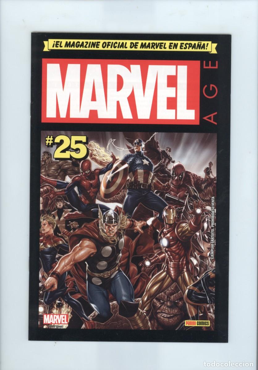 Comics : Panini. Marvel age. Magazine oficial en Espa&ntilde;a. 25