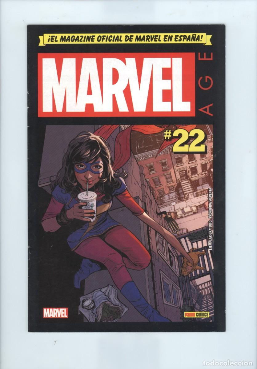 Comics: Panini. Marvel age. Magazine oficial en Espa&ntilde;a. 22