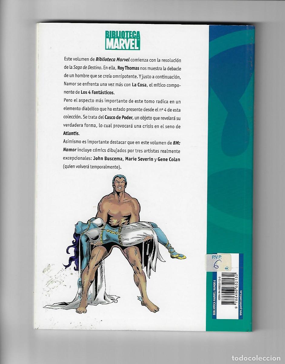C&oacute;mics: Panini. Biblioteca marvel. Namor. 6 - Foto 2