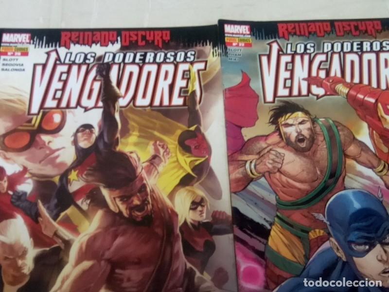 C&oacute;mics: LOTE DE 10 COMICS PODEROSOS VENGADORES PANINI -MARVEL, BUEN ESTADO , LEER DESCRIPCION - Foto 4