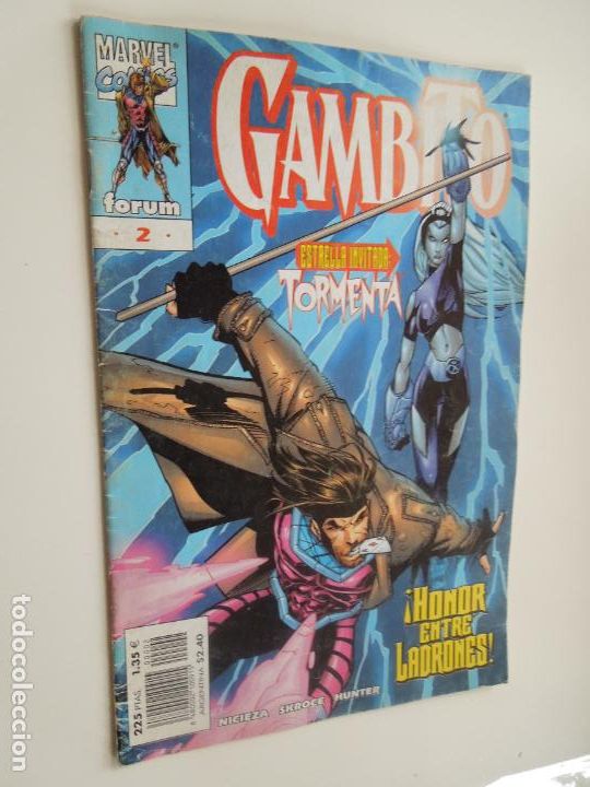 C&oacute;mics: GAMBITO - HONOR ENTRE LADRONES N&ordm; 2 ESTRELLA INVIDA TORMENTA - MARVEL -FORUM - Foto 1