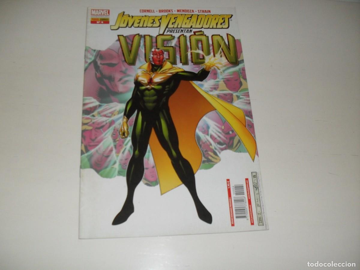 C&oacute;mics: LOS JOVENES VENGADORES 4 PRESENTAN VISION.PANINI,2008.NUNCA REEDITADO